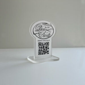 PORTA MENU DIGITALE IN PLEXIGLASS - FORMATO 10X8,5