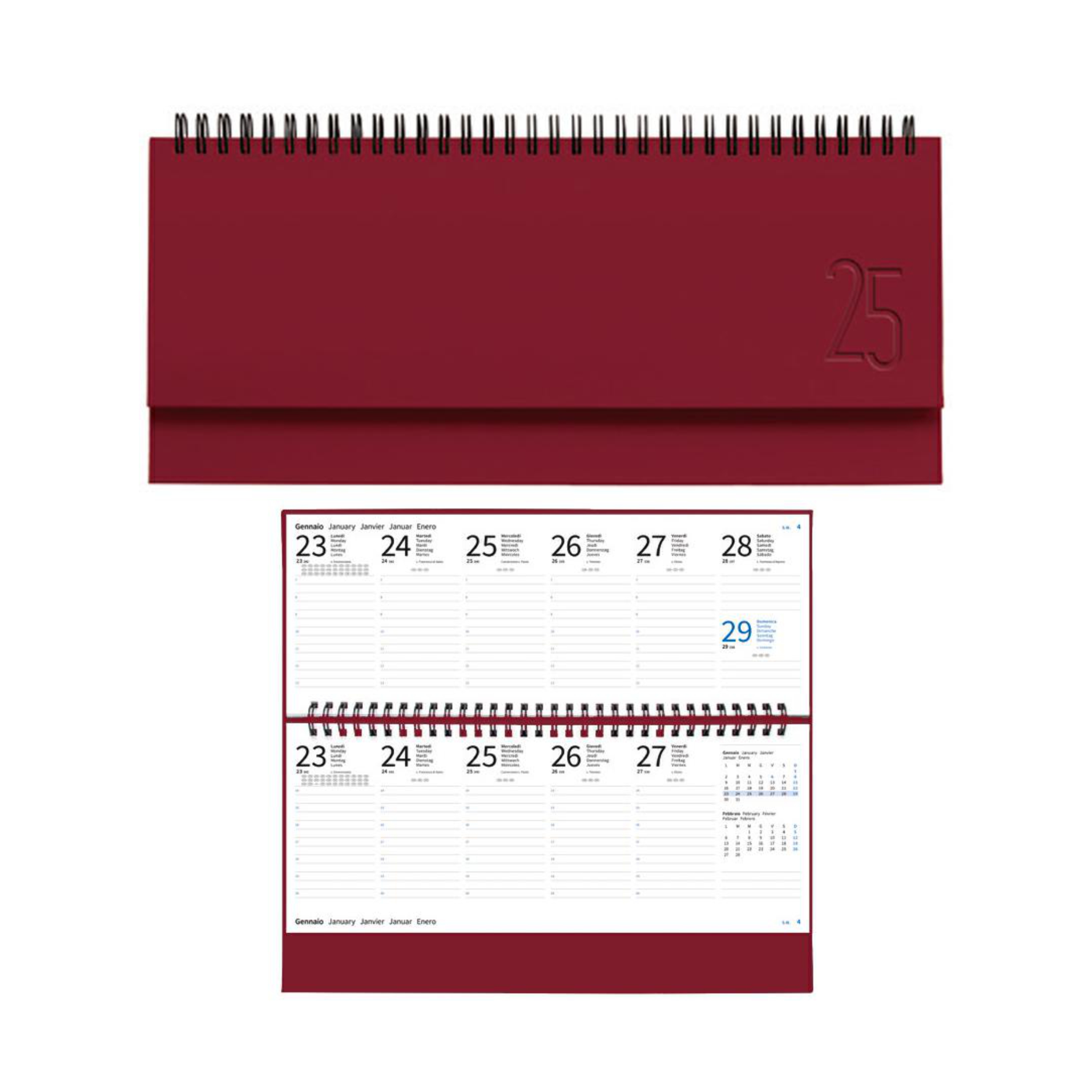 PLANNING SETTIMANALE AD 1650 28,5X11,5