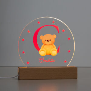 Lampada da Tavolo in Plexiglass - Orsetto bimba