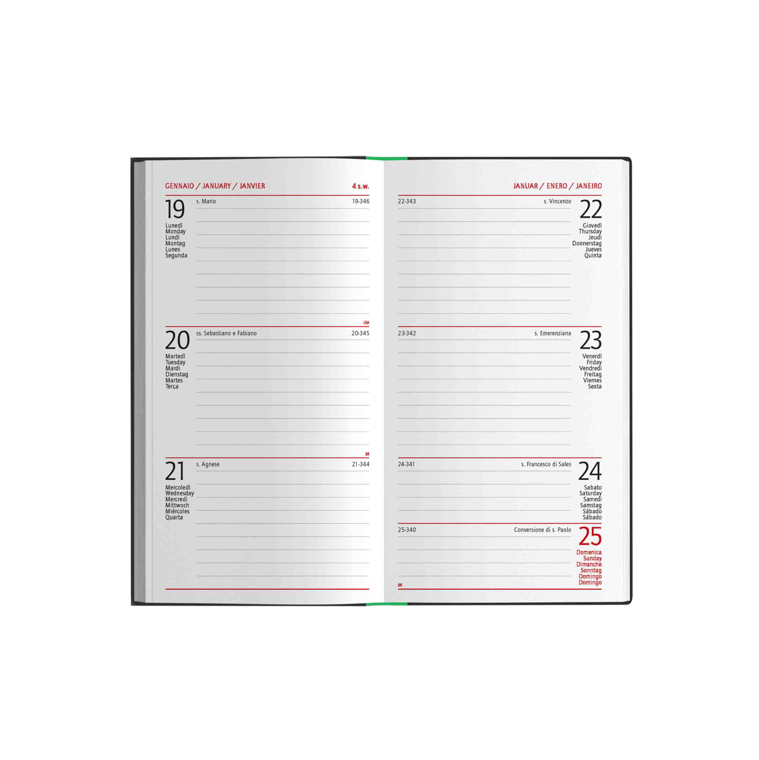 PRINTFLEX SETTIMANALE 8X15CM - immagine 2