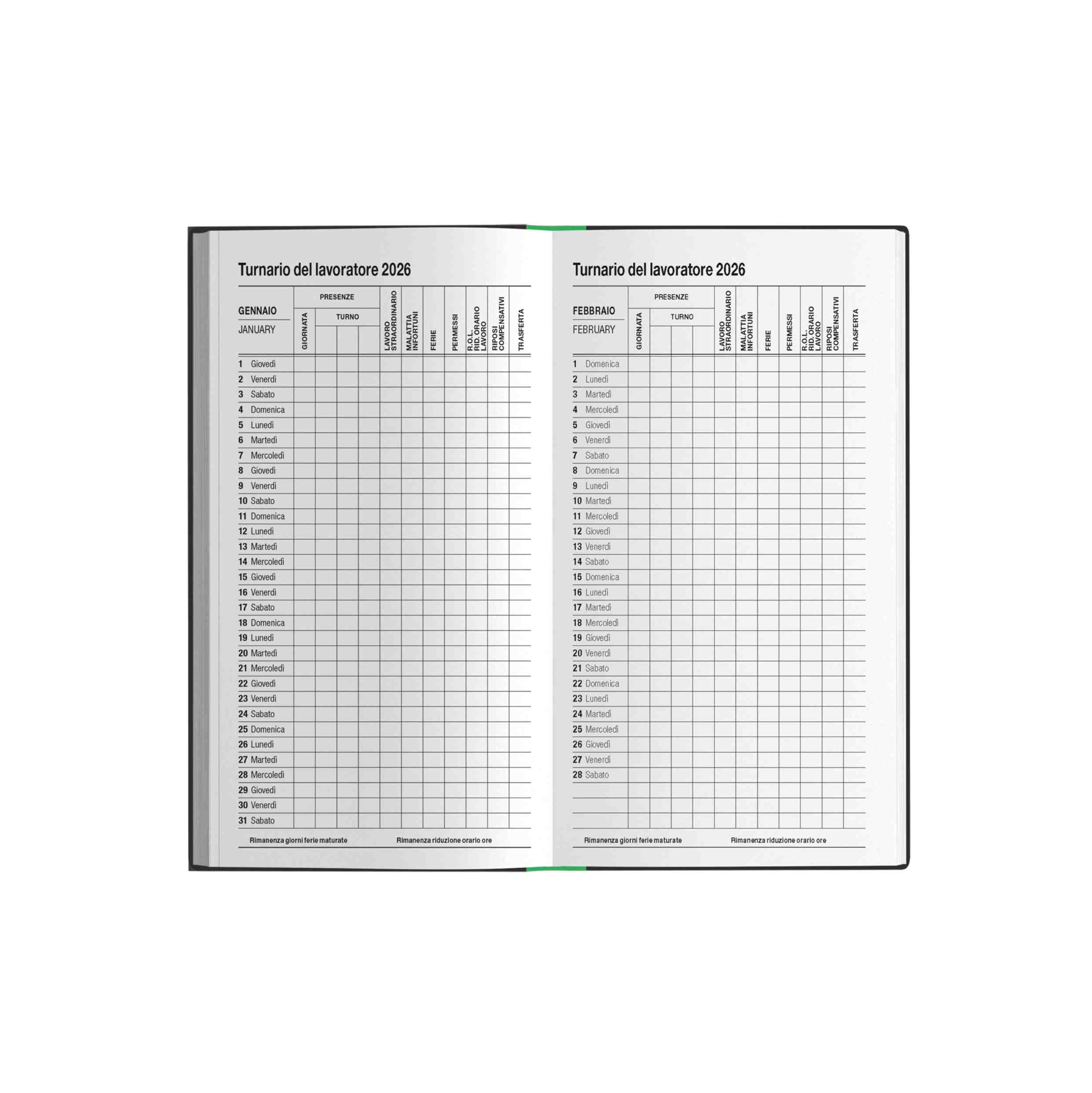 PRINTFLEX SETTIMANALE 8X15CM - immagine 3