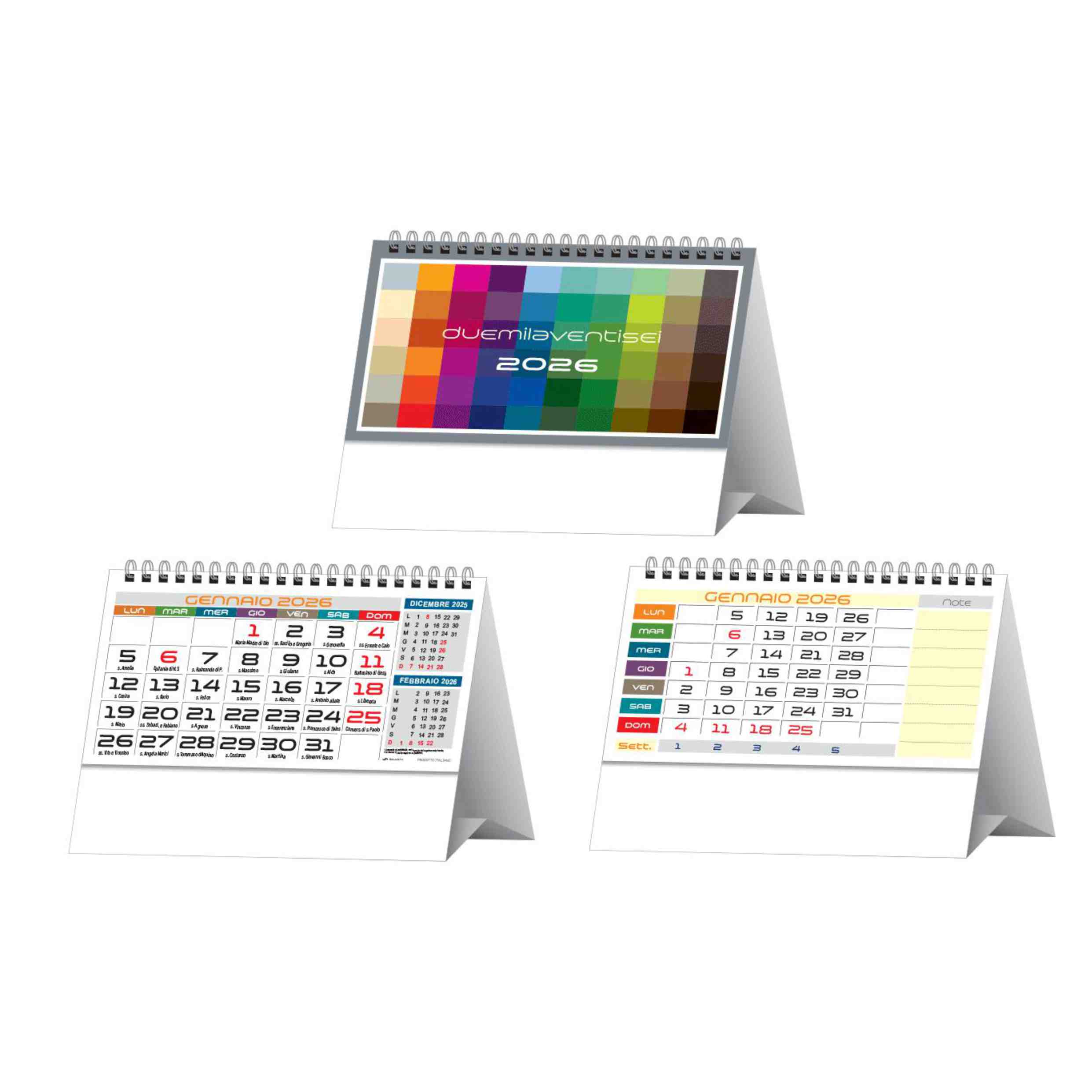 CALENDARIO DA TAVOLO ''TRIMESTRALE DA TAVOLO''
